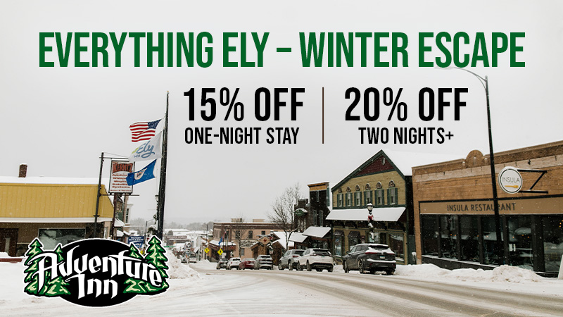 Ely winter escape hotel discount promotion.